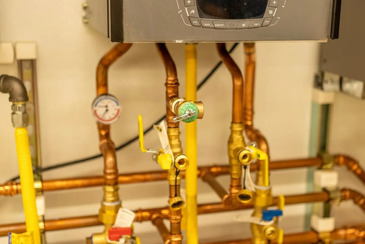 Licensed technician providing Water Heater Installation for a homeowner in Robins